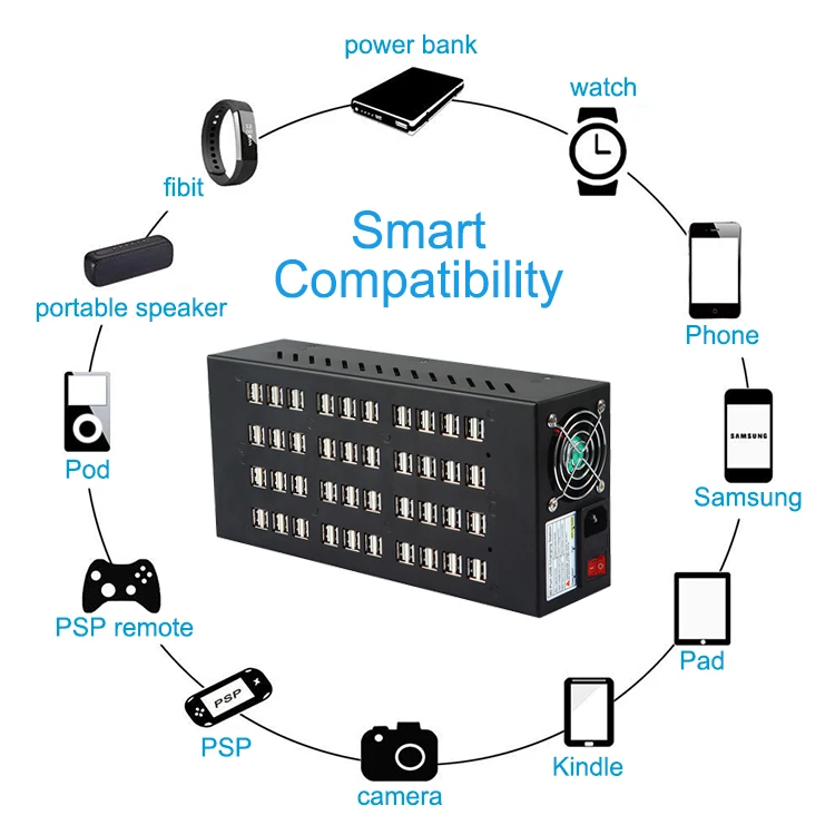 multi port charging block multi usb charger charging station