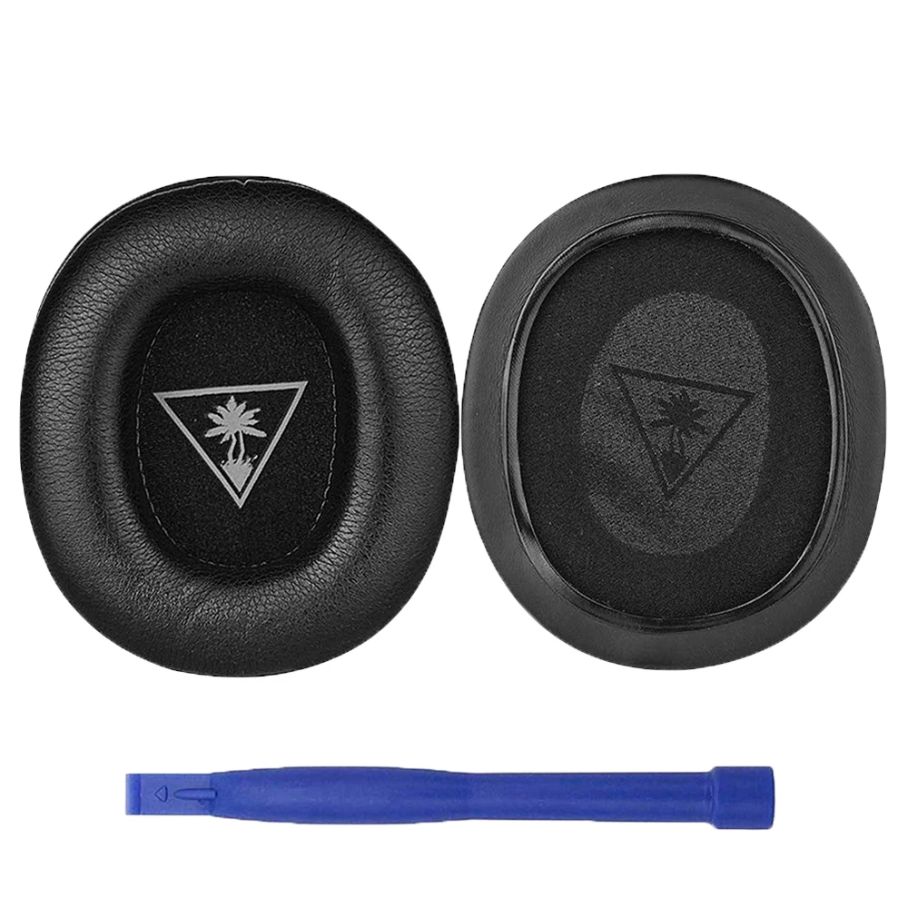 1Pair Replacement Ear Pads Earpads for Turtle Beach Recon 500 Gaming Headsets Game Headphones