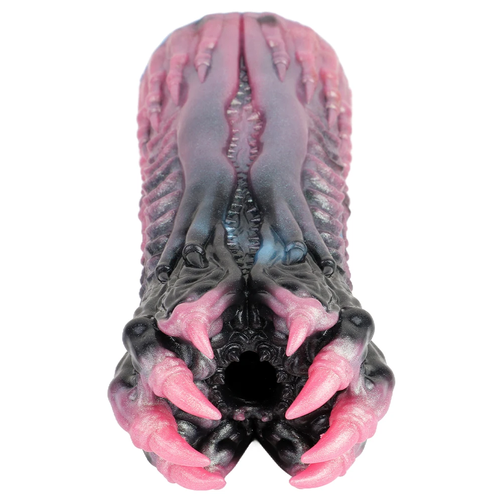 GEEBA Fantasy Monster Male Masturbator Cup Soft Silicone Pocket Pussy Men's Stroker Unique Vagina Adult Onahole Sex Toys For Men