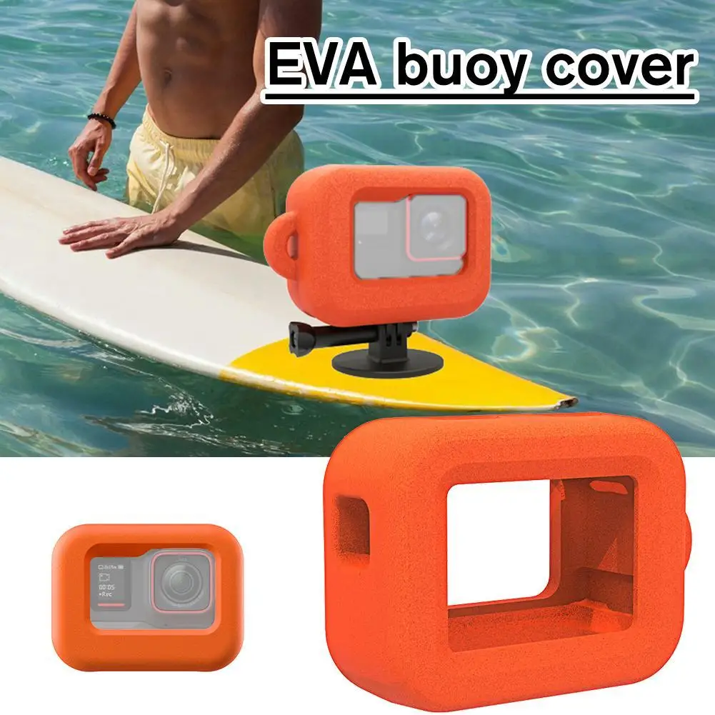 For Insta360 Ace/Ace Pro Action Camera Floating Case Orange Protective Case For Diving Surfing Accessories