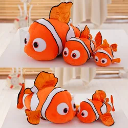 Muñeca de dibujos animados de Disney para niños, muñeco Super lindo de Nemo ClownfishToy, simulación de Vida Marina, regalo de cumpleaños