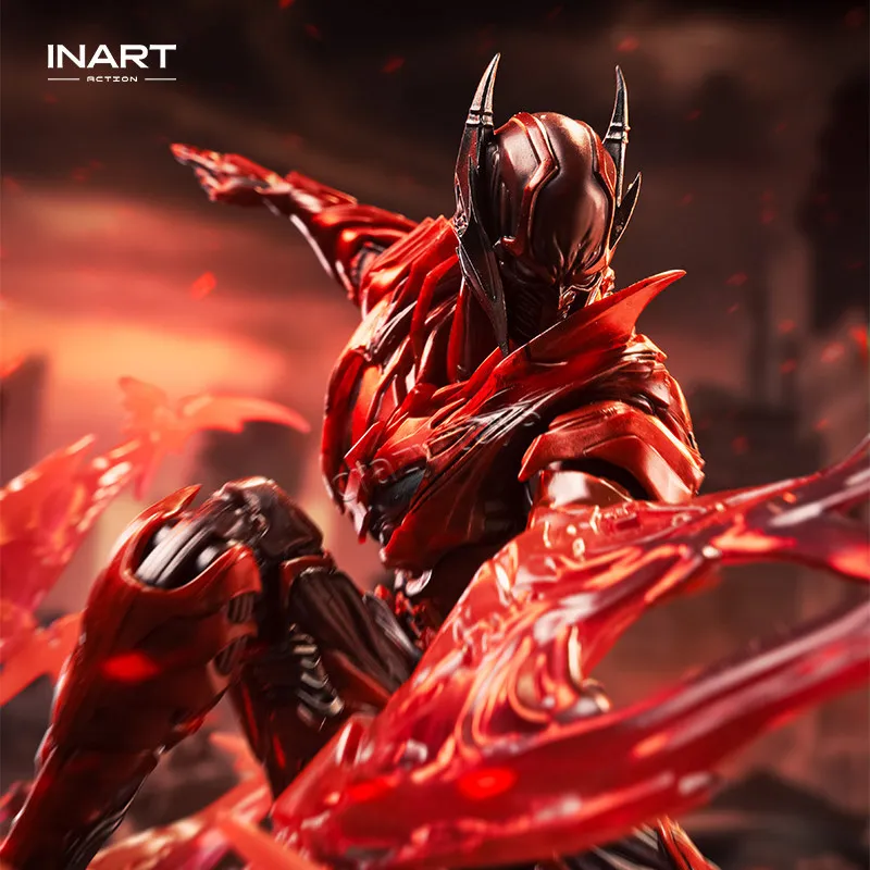 

In Stock INART MAG-C001 1/12 Batman Red Death Action Figure Model Kit Dark Nights Metal Flash Comics Bruce Wayne Collectible Toy