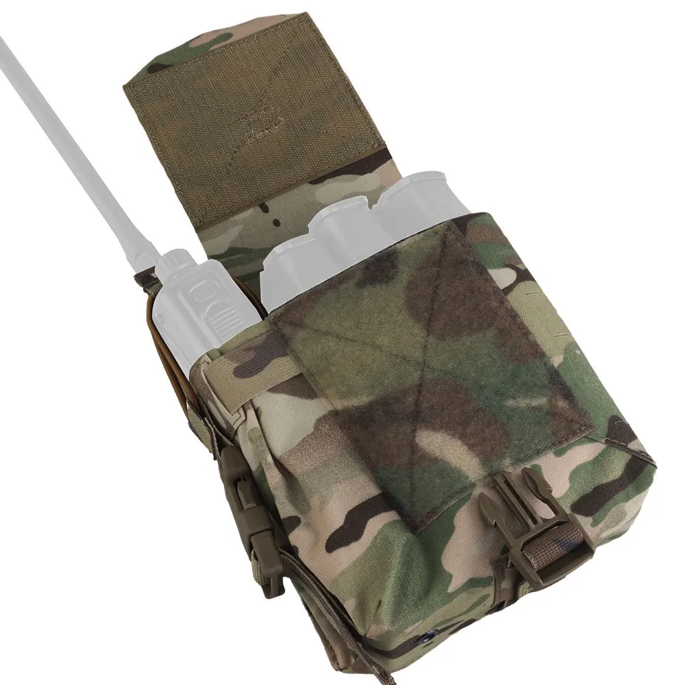 Tactical Multi-purpose Mutant Pouch Harris 152 MPU5 Radios Water Bottles Bag Night Vision Goggles 556 Mag Carrier MOLLE Airsoft