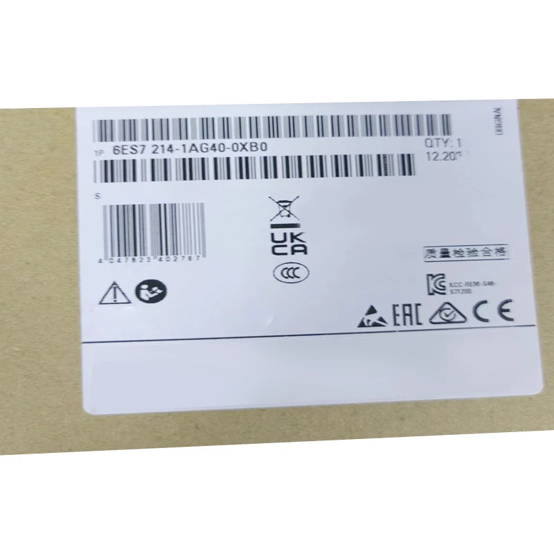 

Gold Seller 6ES7214-1AG40-0XB0 PLC Controller Brand New Original Spot Plc Programming Controller