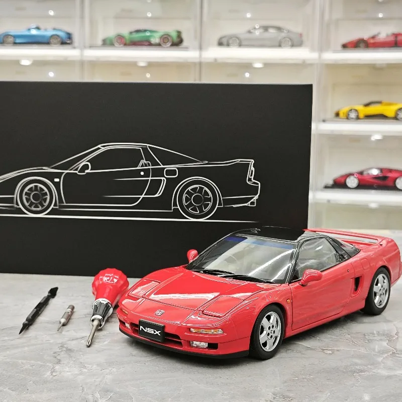 [In Stock]LCD Models 1/18 Diecast Honda NSX MK1 NA1 Sports Car Model, Multiple Color Options, Static Collectible Vehicle