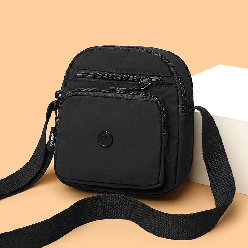 Leichte Oxford-Umhängetasche für Damen – Umhängetasche mit mehreren Taschen, ideal für Geschäftsreisen und Reisen – Detail 15