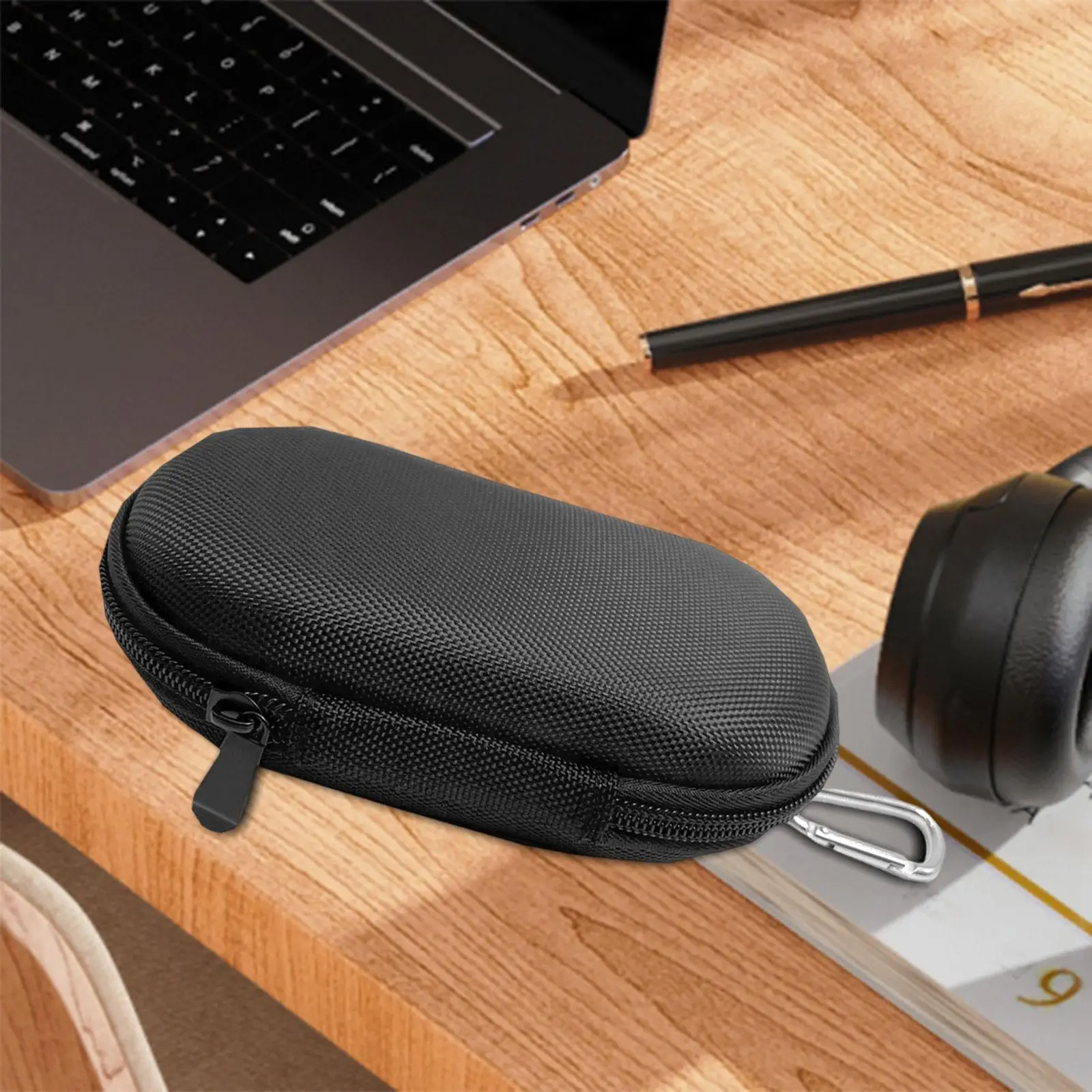 Protective Hard Storage Case EVA Material Travel Pouch with Mesh Compartment for Game Controller