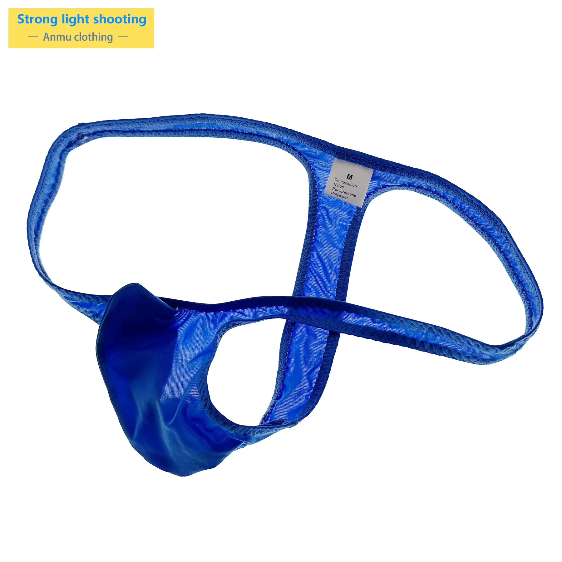Men's Ice Silk Thong Underwear Thin G String Low Rise Soft Stretch Pouch Design Tight Fit Lightweight Breathable Comfortable Men