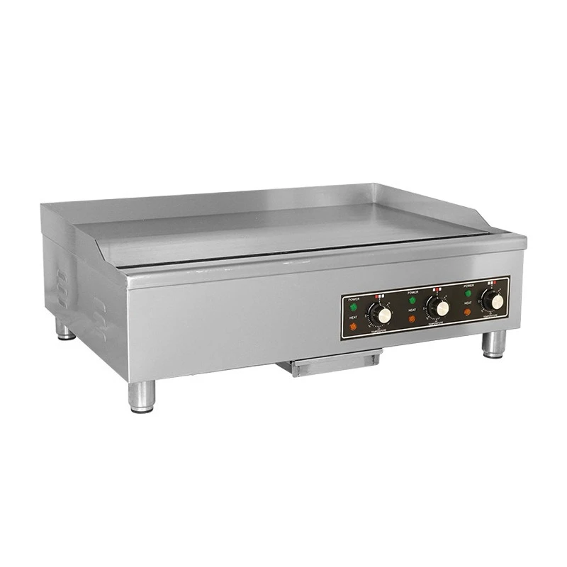 

Commercial desktop electric grilling stove, iron plate , frying steak, causeway grilling pancake machine