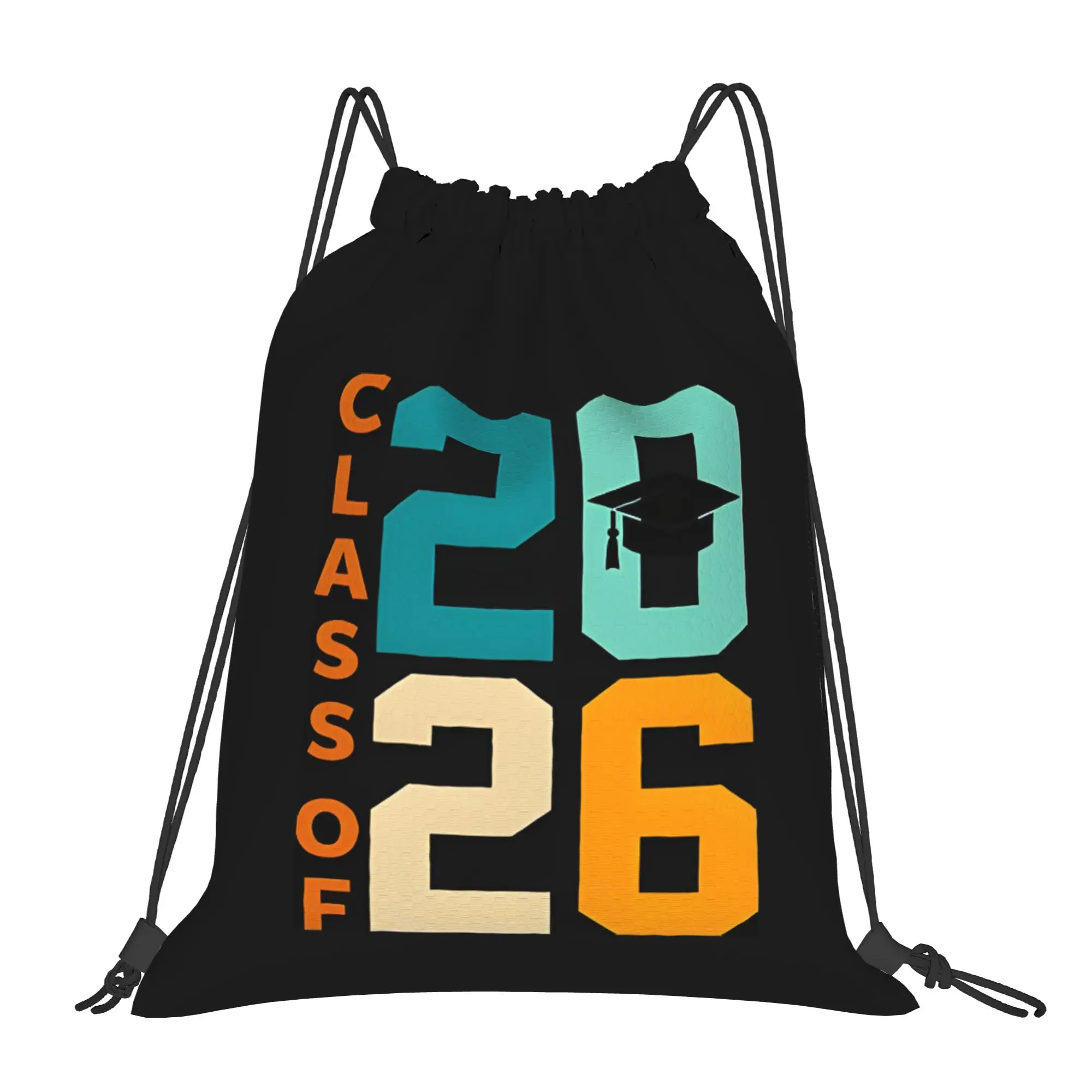Back To School Class Of 2026 Graduation Gifts Graduation in 2026 Portable Sports Riding Backpack Gym Shoes Drawstring Bags