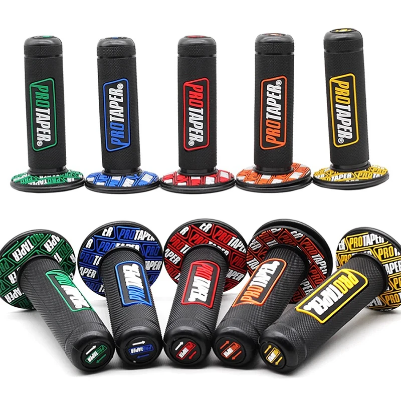 Universal Handle Grips Pro taper Motorcycle High Quality Protaper Dirt Pit Bike Motocross 7/8\