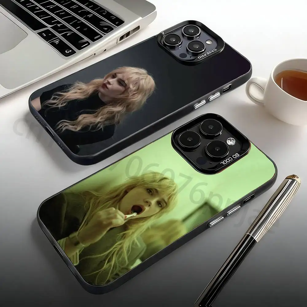 

For S-Sophie Thatcher Phone Case For iPhone 17,16,15,14,13,12,11,Pro,Max,Plus,Mini Candy Matte Shockproof Cover