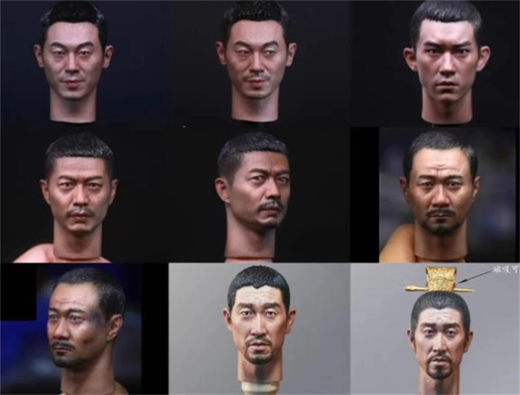 

TM014 TM010AB T011BBC 1/6 Soldier Volunteer Army Instructor Head Sculpture Ffor 12" Action Figure 、 Soldier