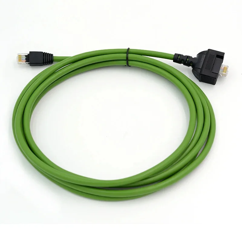 New Top Quality Lan Cable for Mb Star Compare C4 for SD Connect Multiplexer Green Lan Cable for MB Star C4 C5 Diagnostic Tool