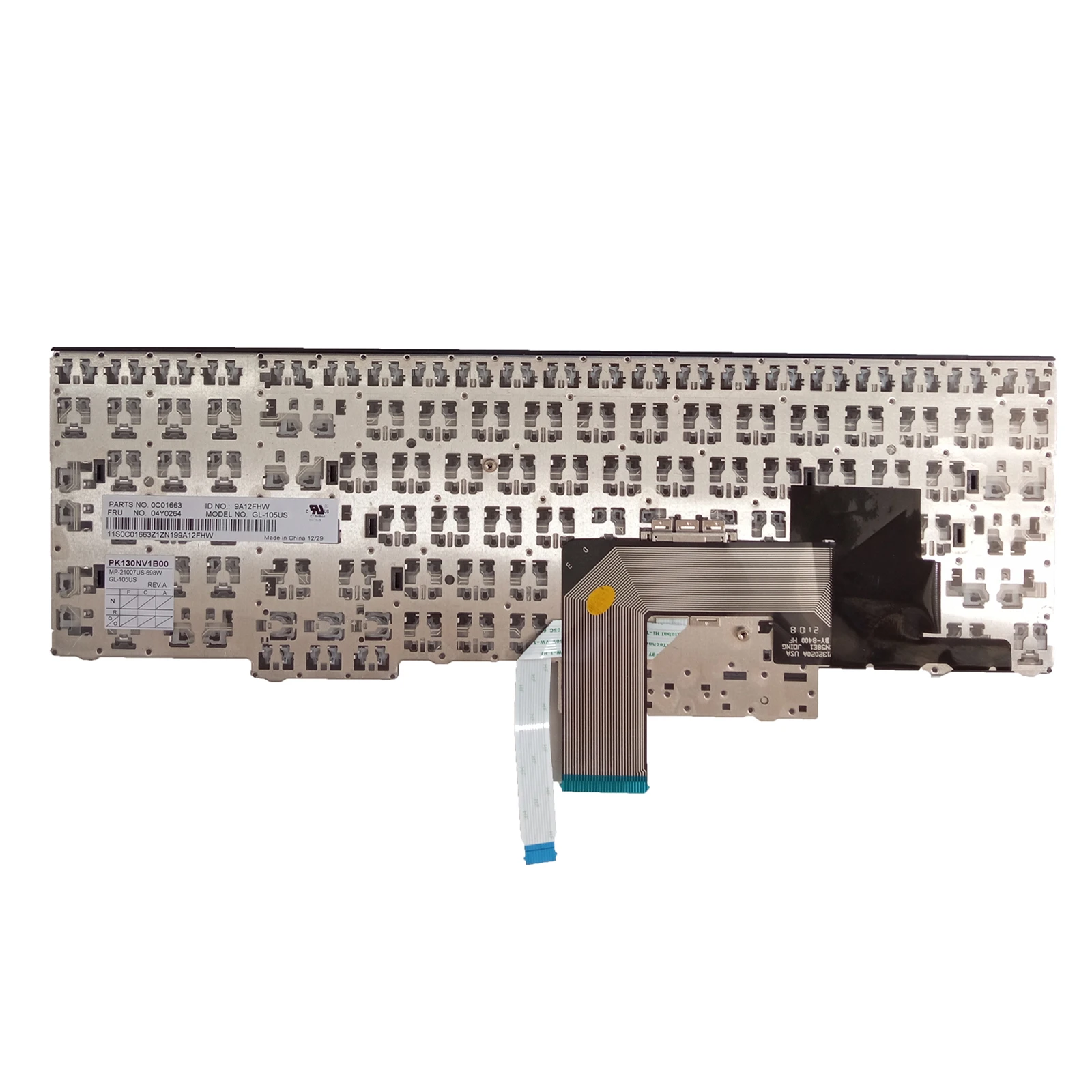 Laptop Replacement US Layout Keyboard for Lenovo Thinkpad Edge E530 E530C E535 E545 04Y0264 04W2557 0B35396