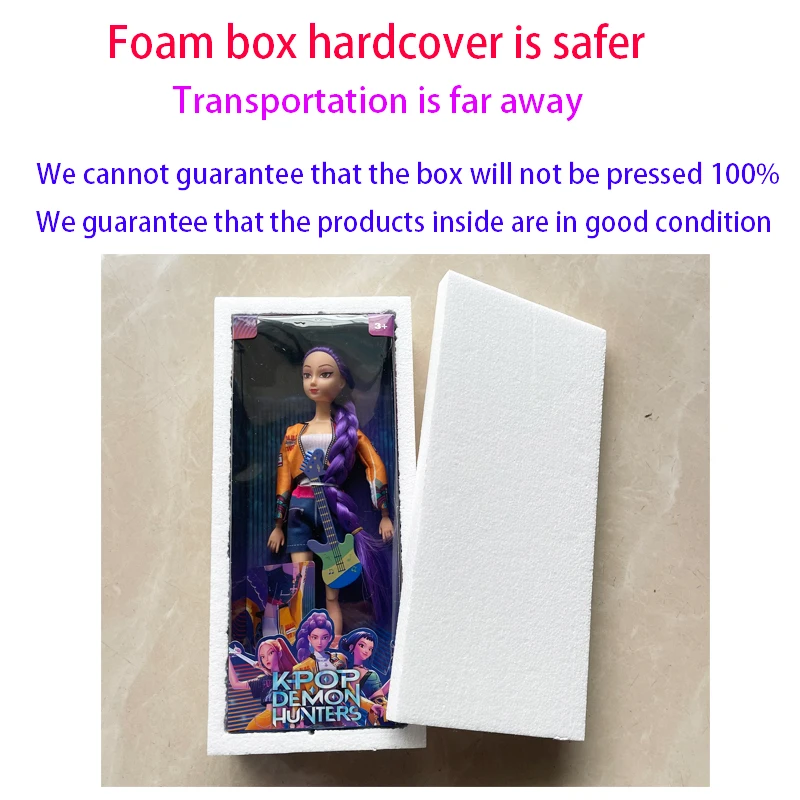 @ دمية كارتون Anime Kpop Demon Hunters Girl Group Action_Figure المفاصل المتحركة. لعبة مجسمة لمجموعة ديكور سطح المكتب للفتيات #3