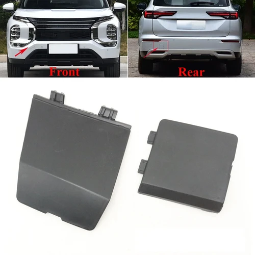 1 Uds. Tapa de remolque de gancho de ojo de remolque de parachoques trasero delantero 6400L364ZZ 6410F499 para Mitsubishi Outlander 2022-2025