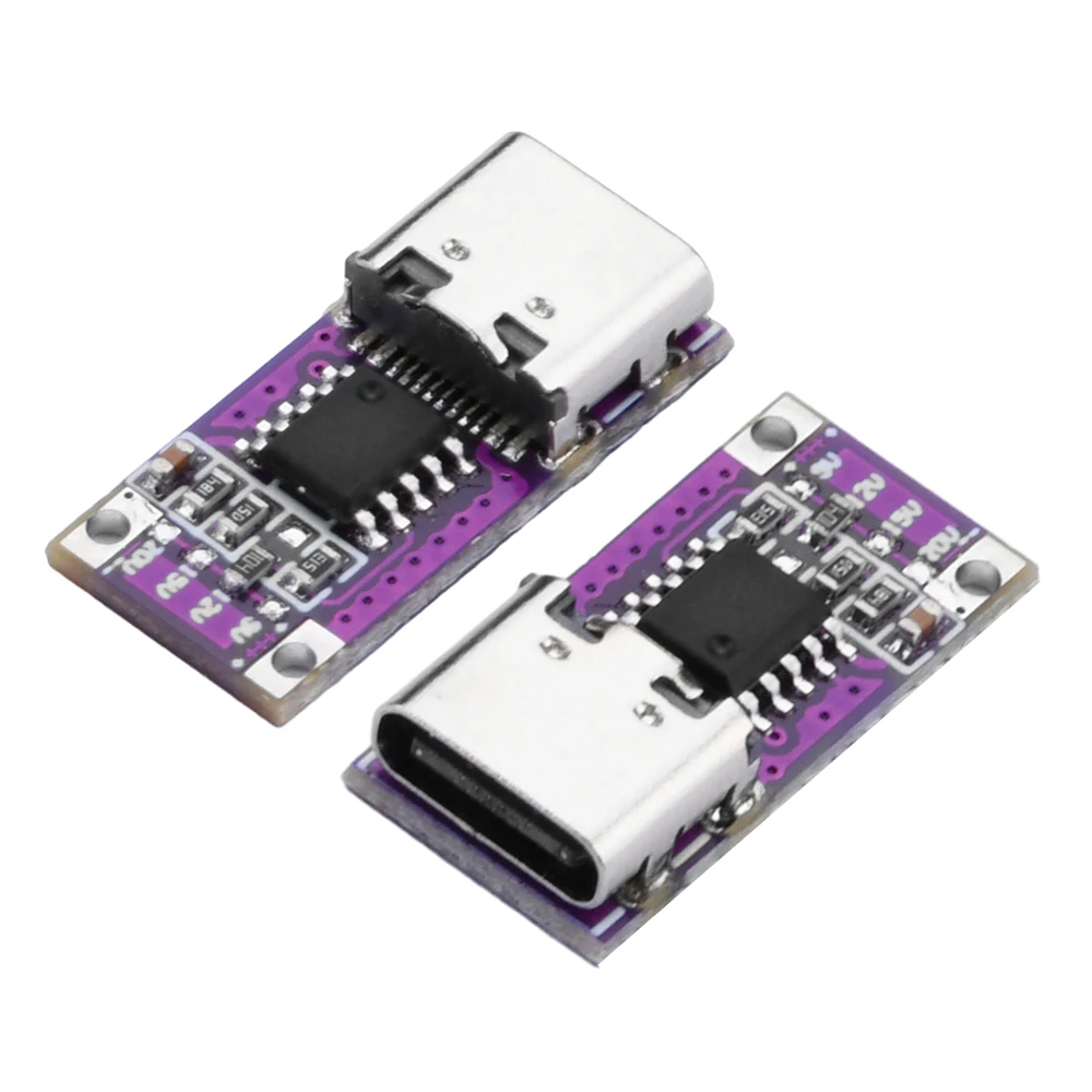 2PCS PD/QC Type-C Decoy Board USB Boost Module PD2.0 PD3.0 QC2.0 QC3.0 Type-c Trigger Polling Detector Power Fast Charge