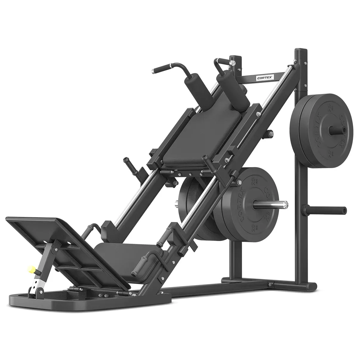 Commercial Gym Equipment Squat Inverted Double Function Leg Strength Trainer  Revers Pedal Machine