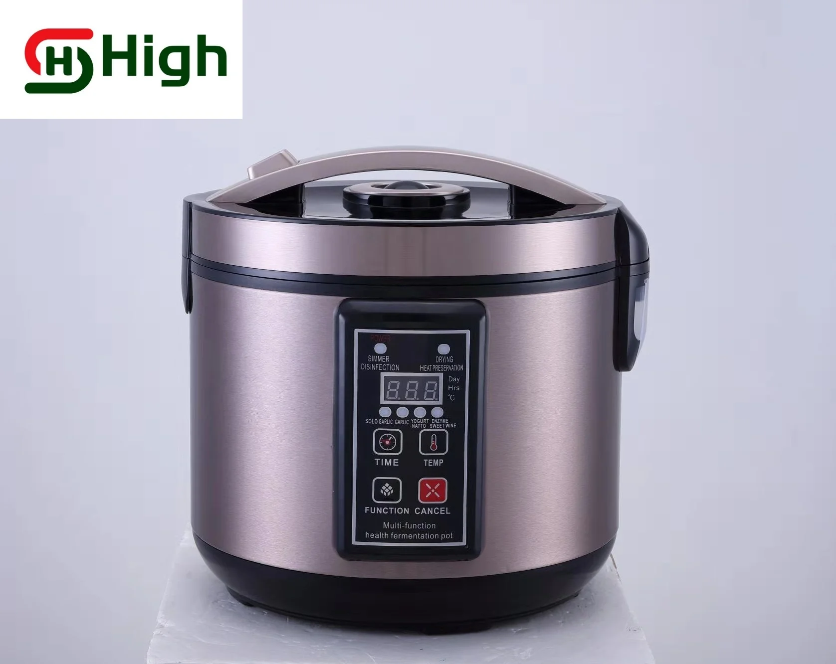 Black Garlic Fermenter Automatic Intelligent Ferment Box 6L Rapid Fermentation Black Garlic Sweet Rice Wine Maker Yogurt Pot