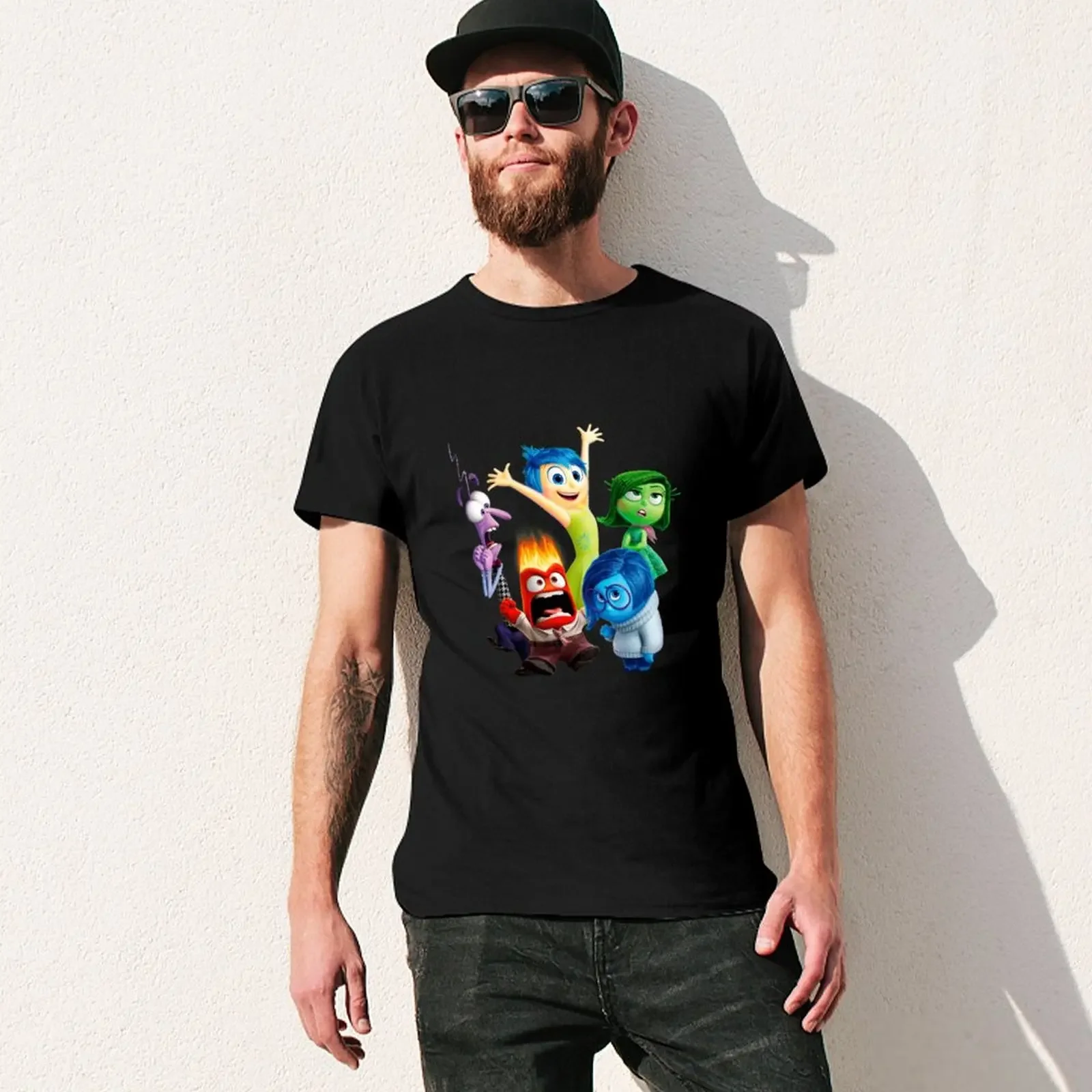 Inside Out T-Shirt animal prinfor boys tees customs design your own mens funny t shirts