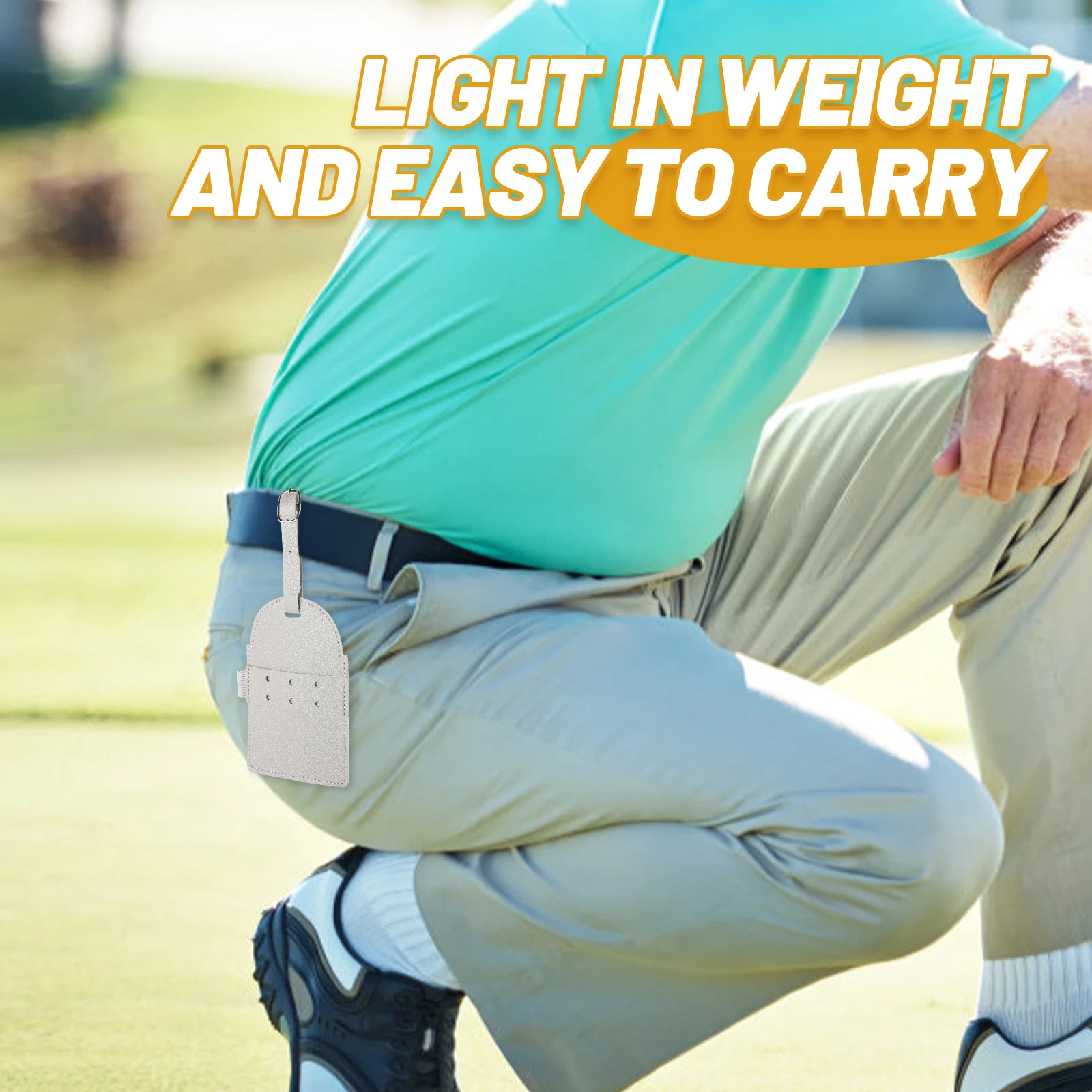 حامل تي شيرت جولف متين ومحمول للرجال، ملحق جولف مدمج، مستلزمات جولف خفيفة الوزن، حامل تي شيرت من البولي يوريثان