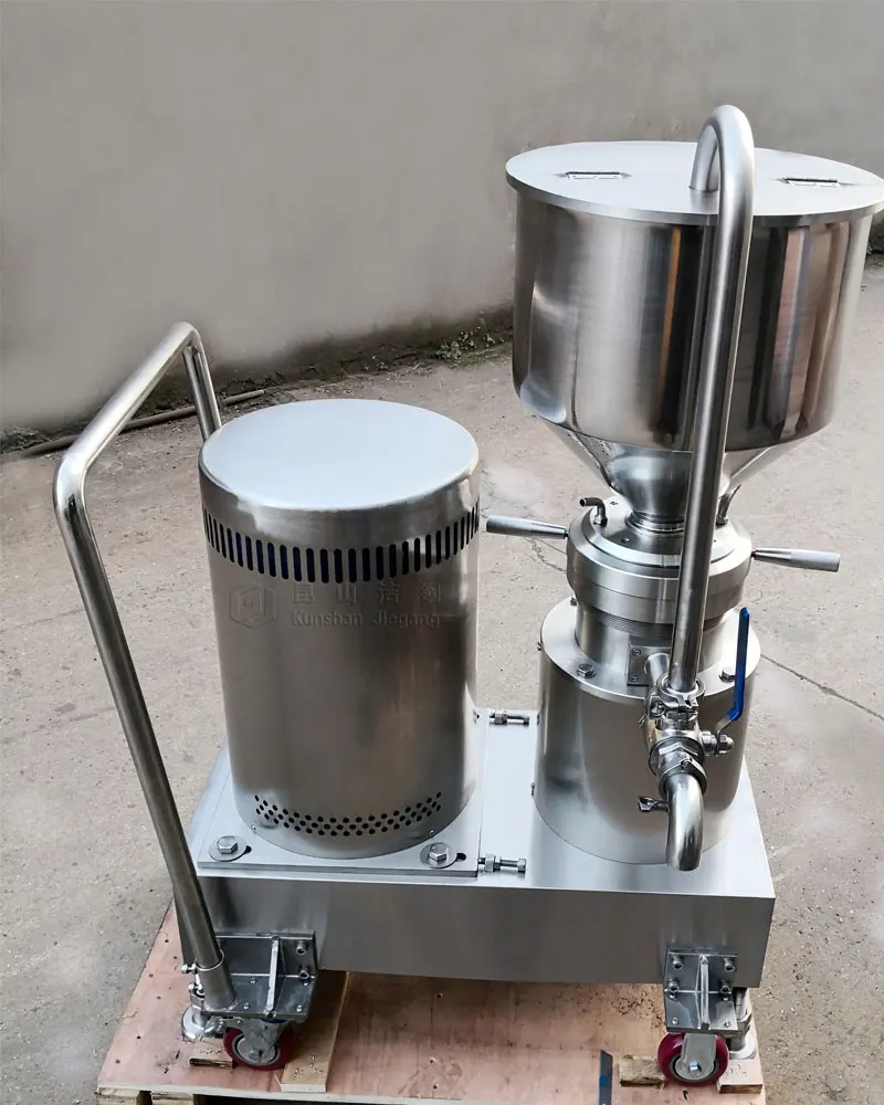 2024 Hot Sale Industrial Colloid Mill Machine Almond Butter Colloidal Mill Sesame Tahini Peanut Butter Making Machine
