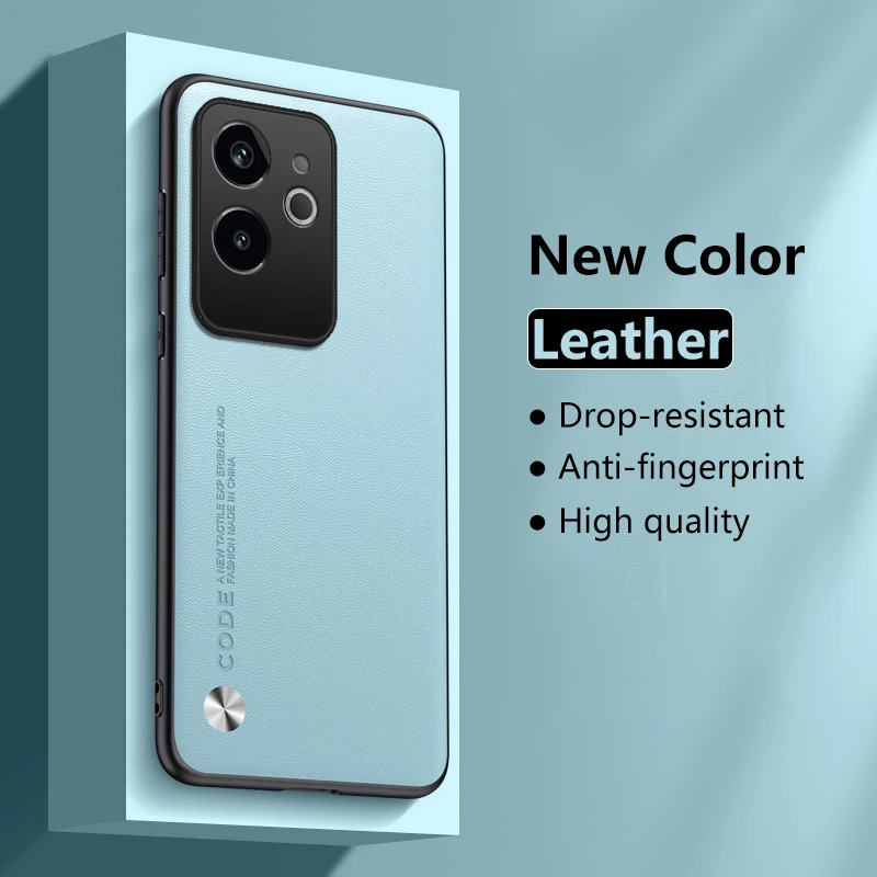 Leather Case for Oppo Realme GT6 China Carbon Fiber Luxury Silicone Protection Hard Full Camera Phone Cover OppoRealmeGT6 Shell