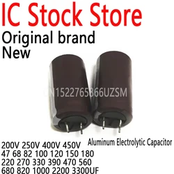 Condensador electrolítico de aluminio 200V 250V 400V 450V 47 68 82 100 120 150 180 220 270 330 390 470 560 680 820 1000 2200 3300UF