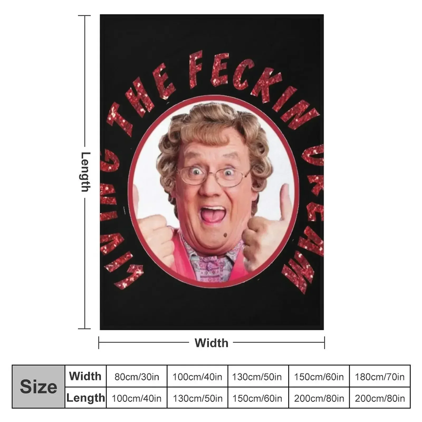 Mrs Browns Boys Throw Blanket Luxury Thicken Single Blankets