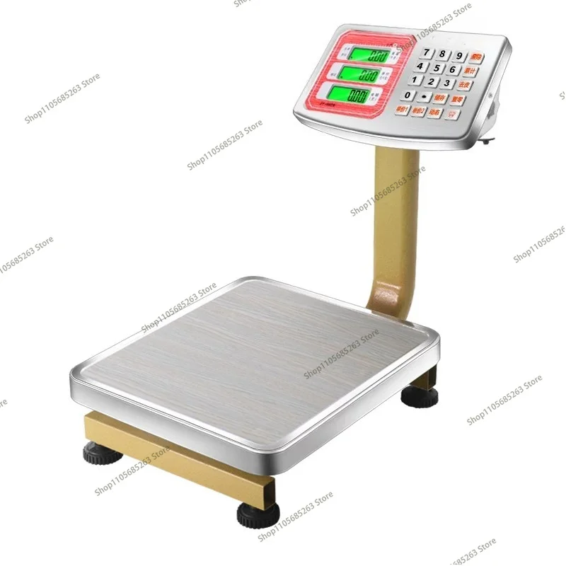 Applicable To Commercial Table Scale Electronic Scale 60kg Household SmallScale Foldable Fruit ElectronicScale Precision