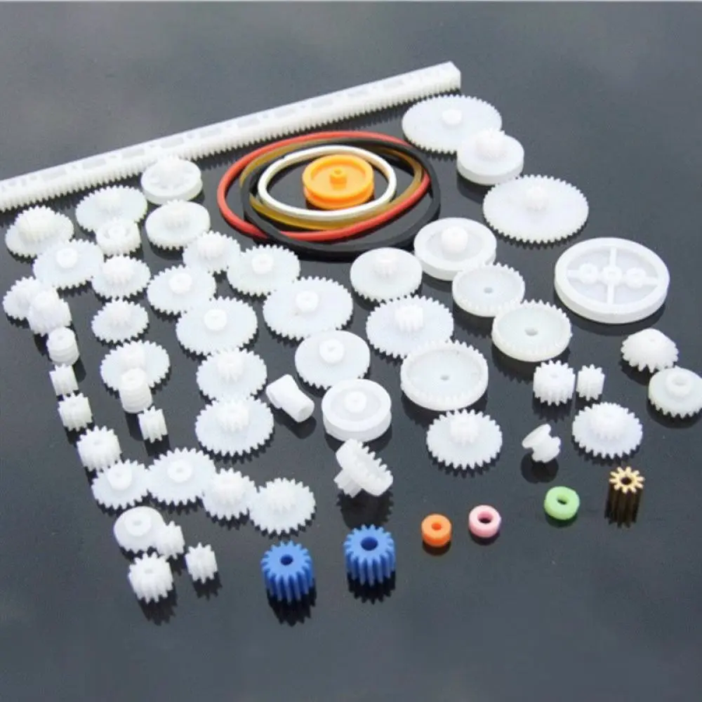 DIY Robot Gear Kit For Science Education Laboratory Learning Mechanical Transmission Structure Models Plastic Craft Parts