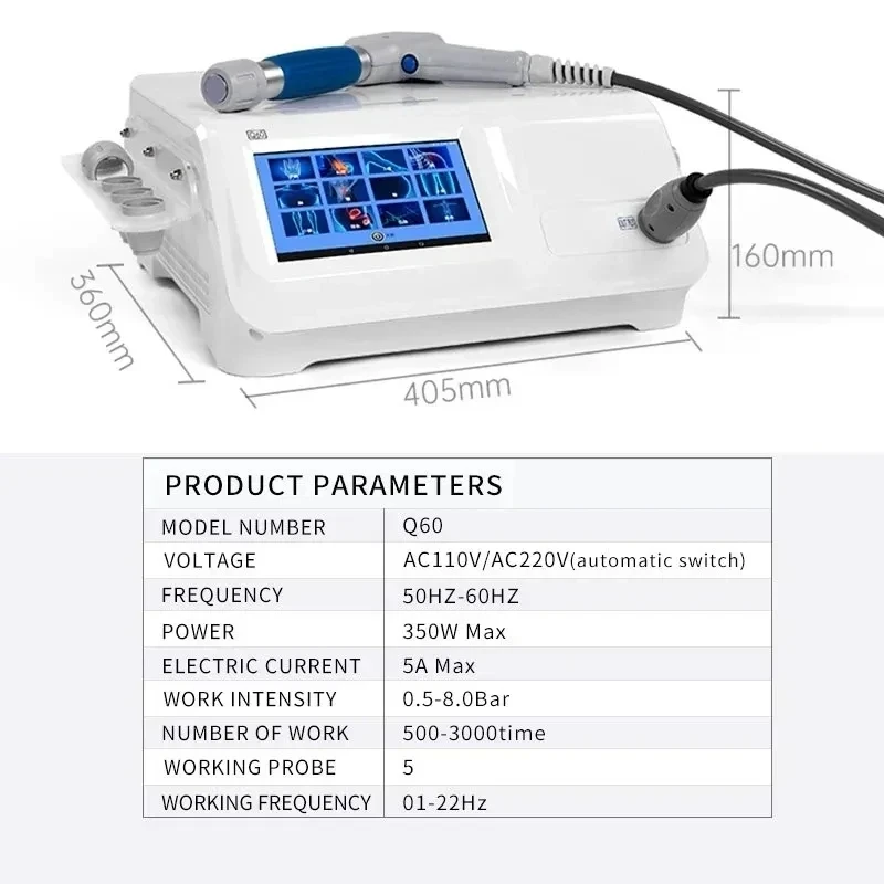 

Аппарат ударно-волновой терапии 2026 для массажа тела и спины, снятия мышечной боли, расслабления, вибрационной физиотерапии