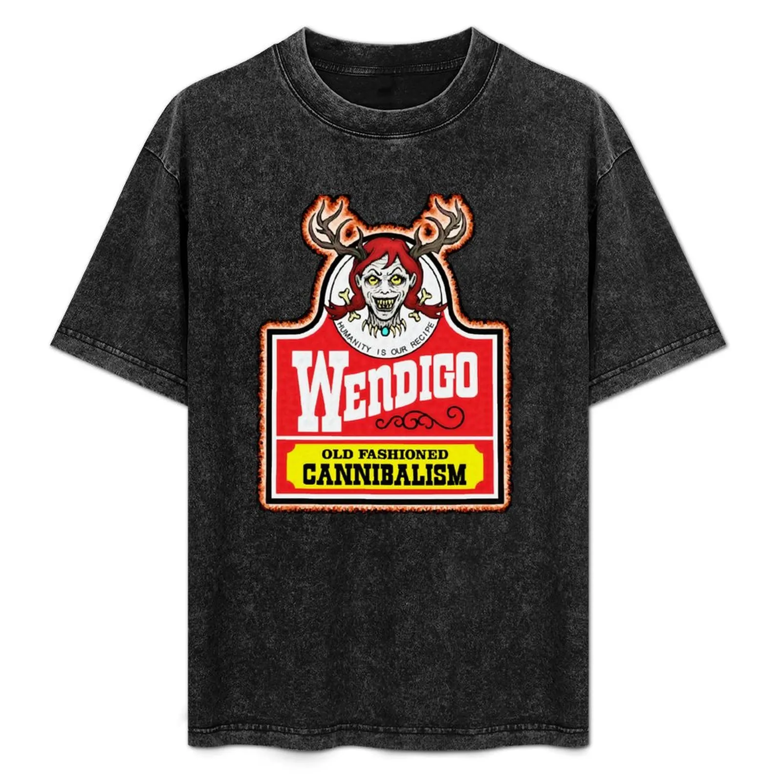 

Wendy the Wendigo T-Shirt Independence Day Short Sleeve T-Shirt