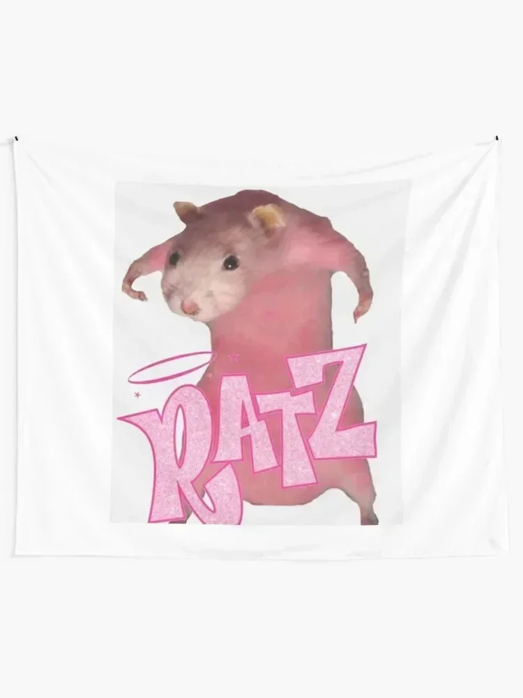 funny RATZ Tapestry Room Decor For Girls Tapete For The Wall Cute Room Things Tapestry