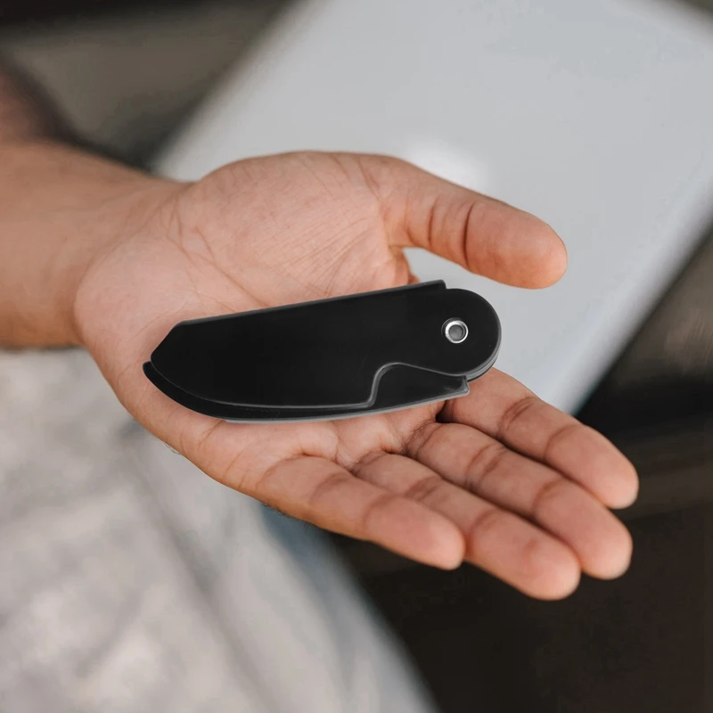 2ชิ้นผู้ชายผู้หญิงสวยงามทำด้วยมือคลิปหนีบผมแบบพกพาที่หนวดหวีจัดแต่งทรงผมแบบพกพา