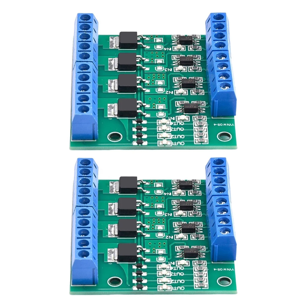 4-Channel DC MOSFET Module Set of 2 for For Pwm Applications Supporting Motor Control LED Dimming and Heater Cycling