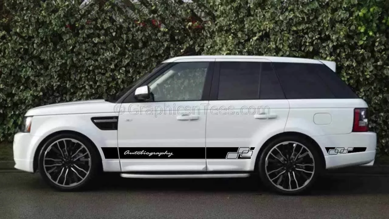 

For 1Set/2pcs Sport Custom Side Stripe Stickers - Various Colours Car styling