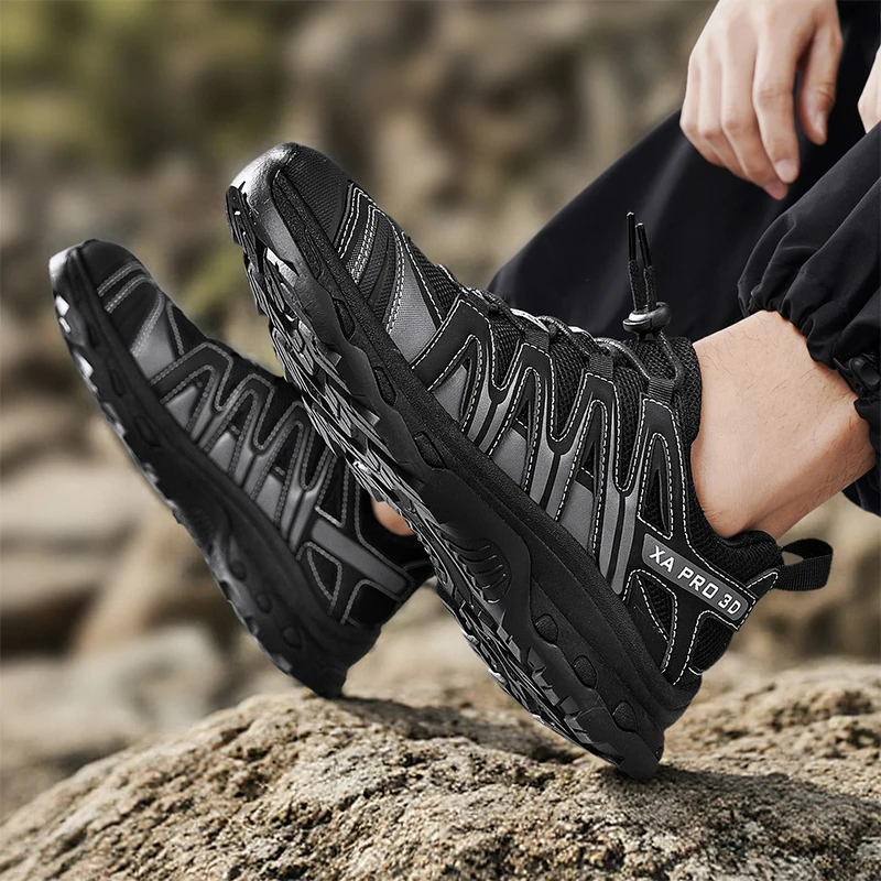 أحذية رياضية كاجوال للرجال قابلة للتنفس، أحذية سباق فاخرة للمدرب، أحذية بدون كعب أنيقة للرجال