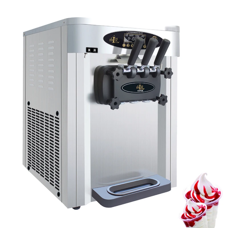 Distributore automatico di gelati con compressore a risparmio energetico per macchina per gelato soft
