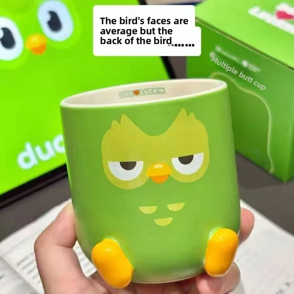 

Cute Adorable Owl Shaped Ceramic Coffee Mug Perfect Gift For Best Friend Daily Use Home Office Drinkware