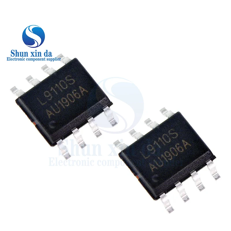 10PCS L9110S L9110 SOP-8 Full Bridge Drive Toy car stepper Motor Drive Pulse Electromagnetic Valve Drive Chip SMD IC