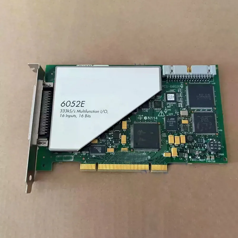 

PCI-6052 16-канальная плата сбора данных аналогового ввода PCI6052E 6052E 333 кС/с PCI-6052E