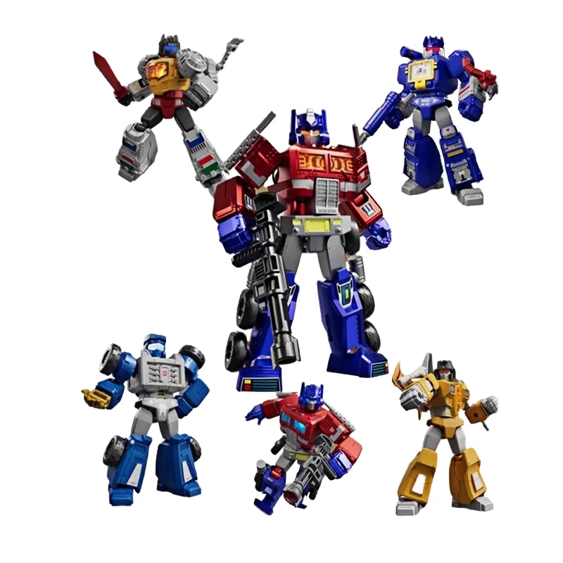 

Genuine In Stock Blokees Transformation Bright Up Series Vol.2 Sound Light Assembly Action Figure Birthday Surprise Gifts