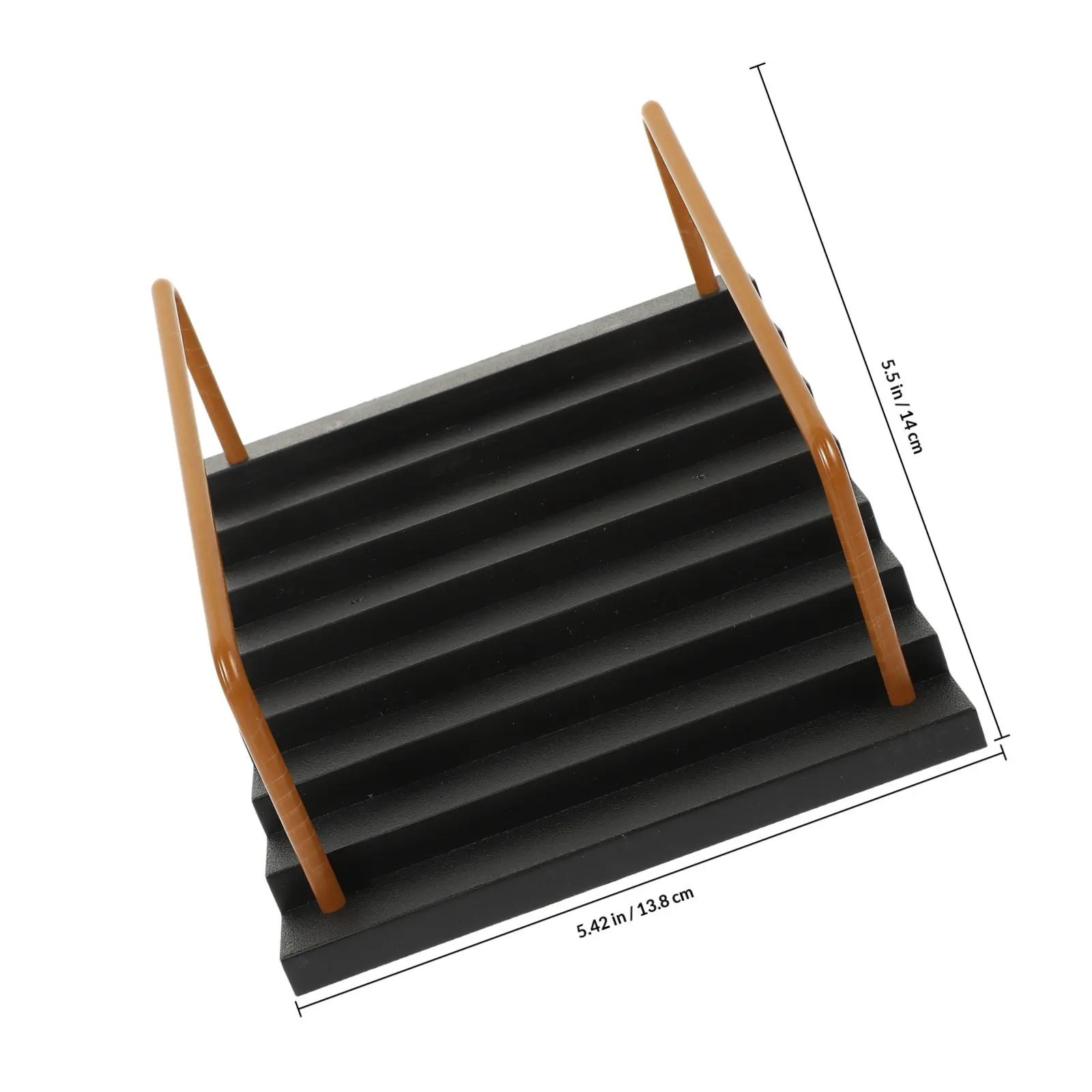 Finger Skateboard Park Ramp Kit Child Accessory Creative Ways to Play Durable Design Skateboard Plastic Ramp Parts