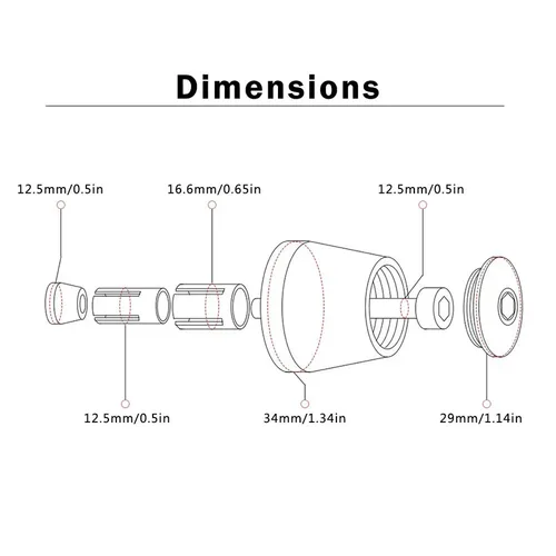 Imagen 2 del producto Para Voge Valico 625 525 DSX DS525X DS625X DSX525 525DSX 2023 2024 2025 palancas de embrague de freno de motocicleta mango plegable ajustable