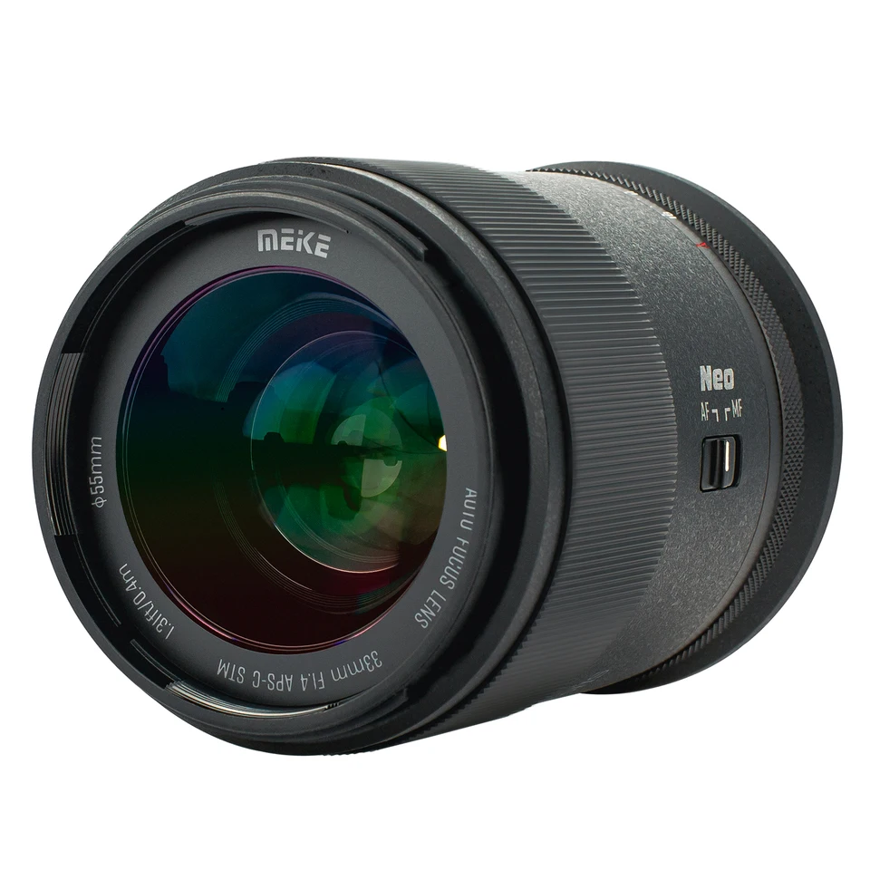 

MEKE Meike 33 мм F1.4 с большой диафрагмой APS-C, объектив STM, двигатель для Sony A6400 A6700 zv-e10 Nikob Z5 z50 Fujifilm XT5 XM5 XT50