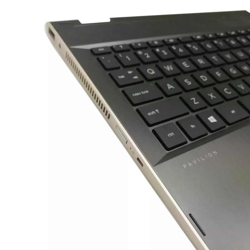 Z  New for HP Pavilion x360 14-CD 14m-cd0001dx Palmrest Keyboard L18947-001 Gold Edge