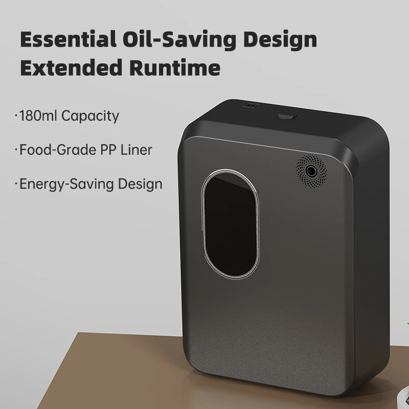 App Control Waterless Aroma Diffuser 180ml Smart Essential Oil Air Freshener for Commercial Use