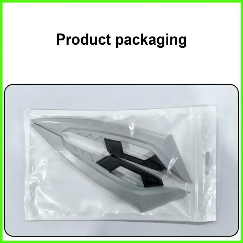 

2 штуки мотоцикла передняя боковая спойлер аэродинамические крылышки, подходящие для электрических скутеров Стильные и поездка